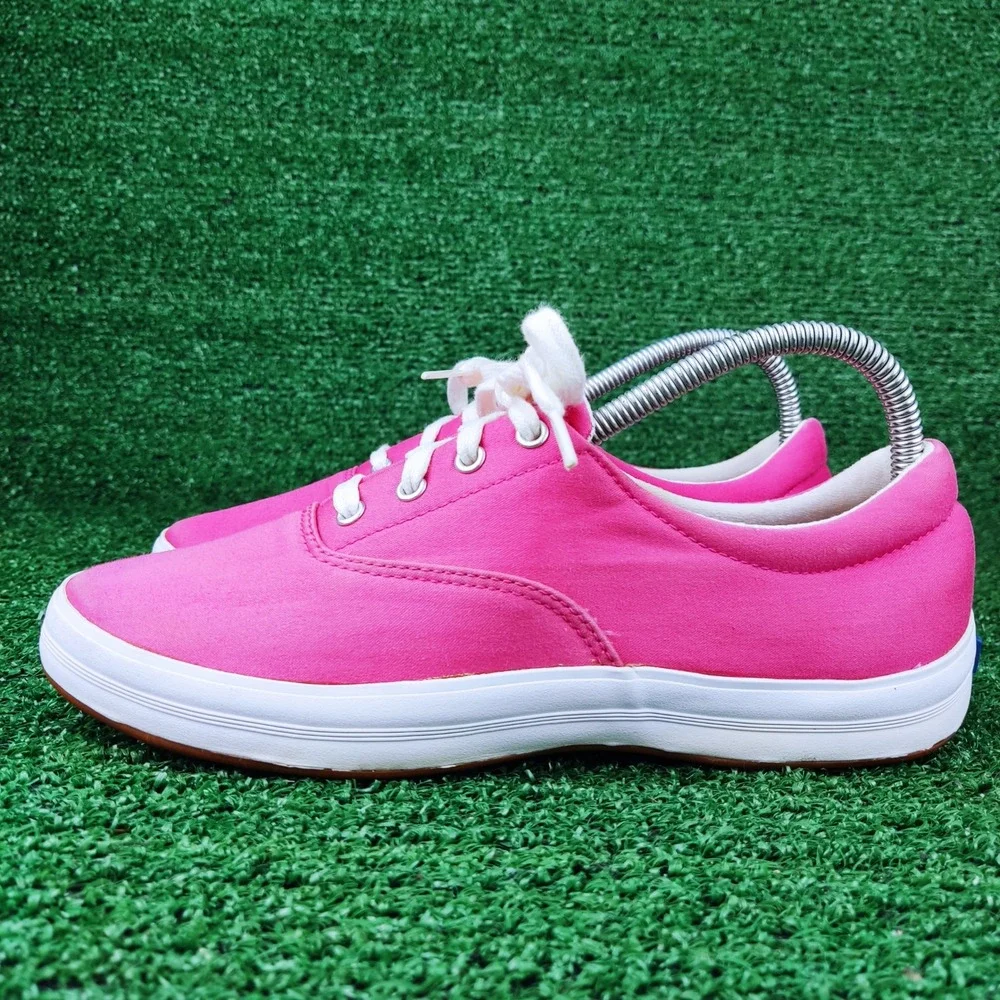 Keds Sneakers Womens 8.5‎ Pink Champion Canvas Low Top Lace Up WF-07330MD4-CH17